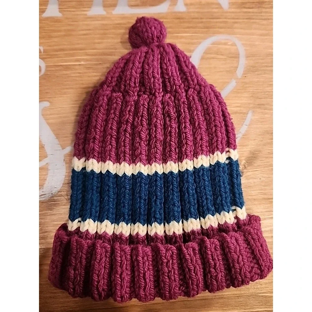 4 Homemade Knitted Beanies Baby‎ Toddler Super Soft & Warm